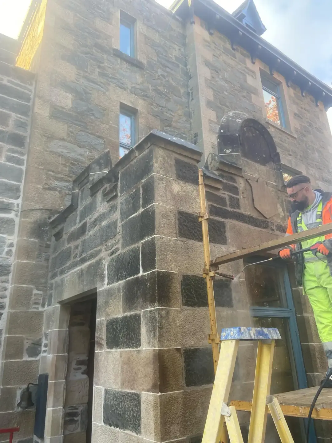 External Stone Cleaners Perth, Scone, Methven